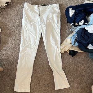 White bright khaki pants 36x34